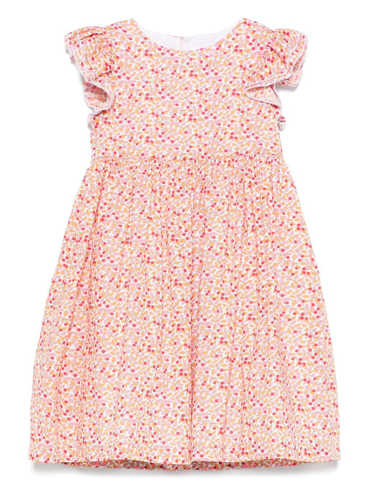 Abito rosa per bambina P25VM791C4139 249 Il Gufo 