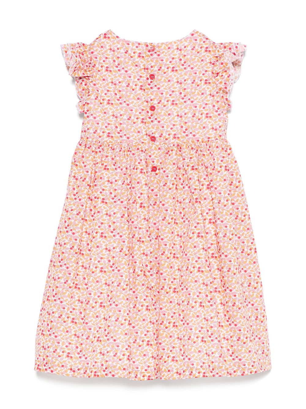 Abito rosa per bambina P25VM791C4139 249 Il Gufo 
