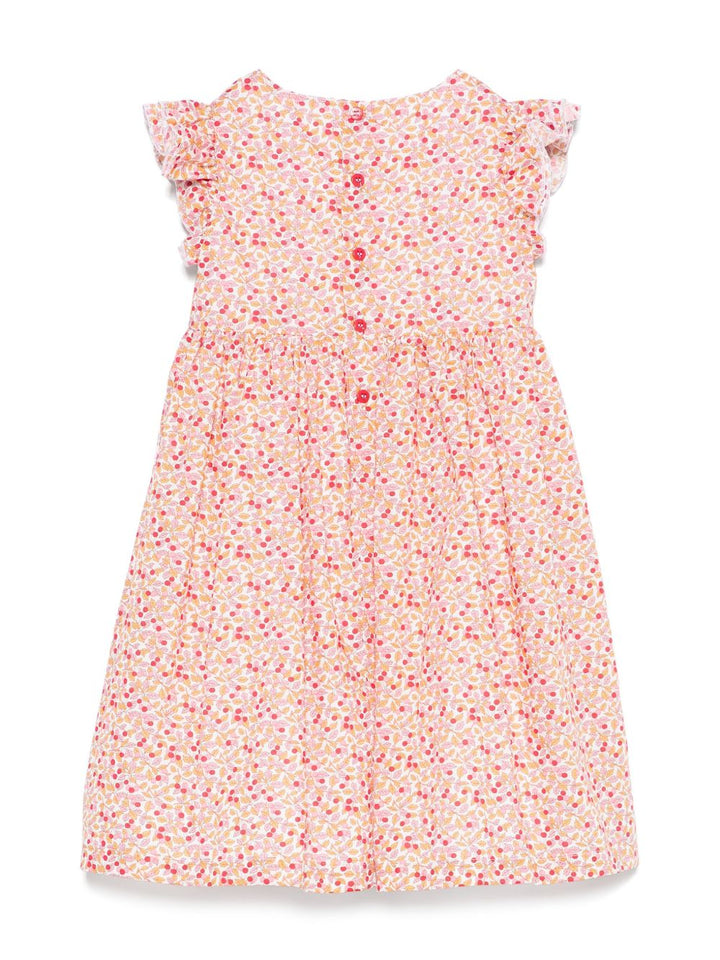 Abito rosa per bambina P25VM791C4139 249 Il Gufo 