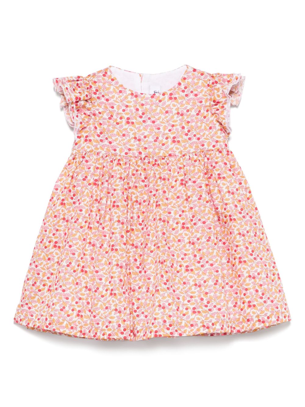Abito rosa per neonata P25VM791C4139K 249 Il Gufo 
