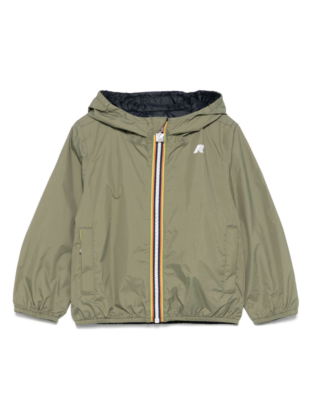 Giacca verde oliva per bambina K61314W B1R K-Way Kids 