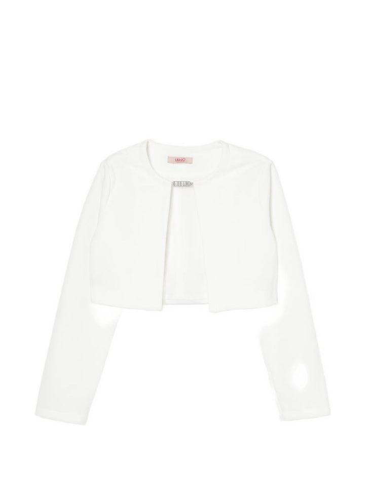 Giacca bianca per bambina GA5006J4633 10602 Liu Jo 