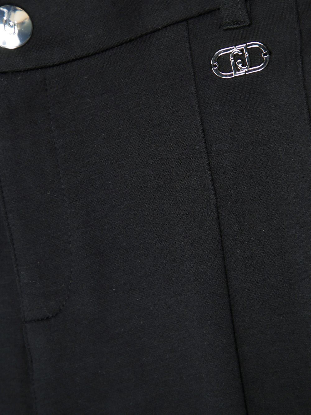 Pantalone nero per bambina GA5057JS182 22222 Liu Jo 