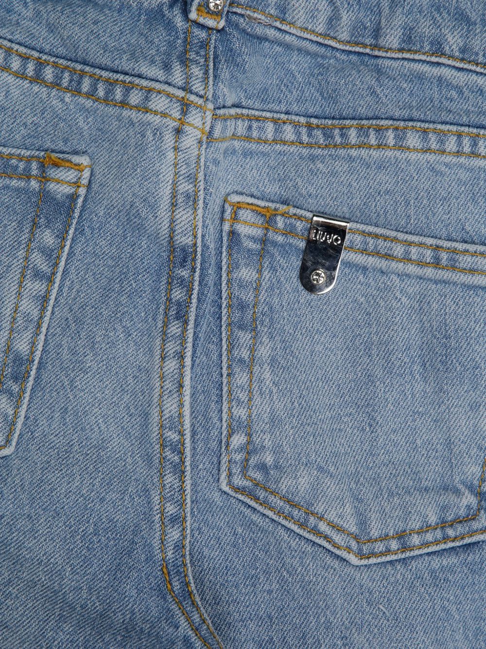Jeans azzurro per bambina GA5097D4518 77776 Liu Jo 