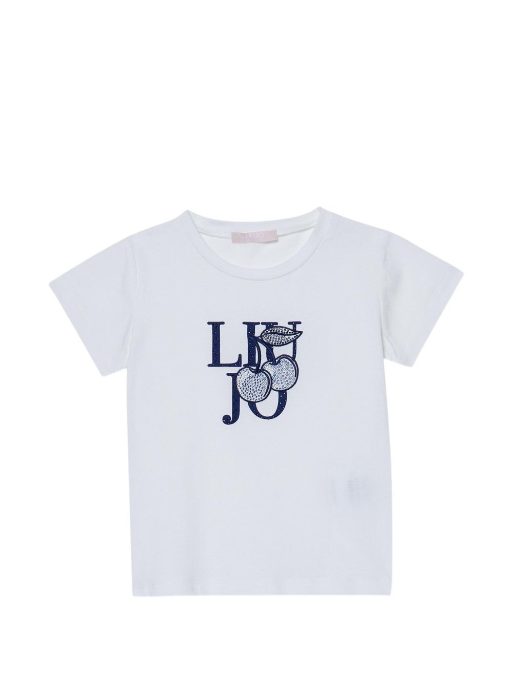 T-shirt bianco per bambina KA5039J5003 T9417 Liu Jo 