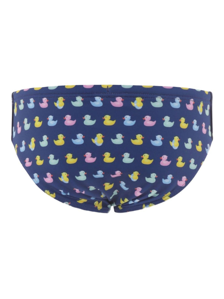 Costume slip blu navy per bambino BIL0001 01204H MC2 Saint Barth Kids 