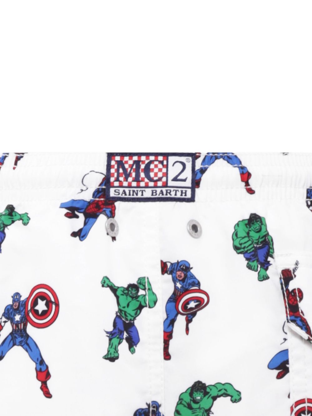 Costume bianco/supereroi per bambino JEA0001 01108H MC2 Saint Barth Kids 