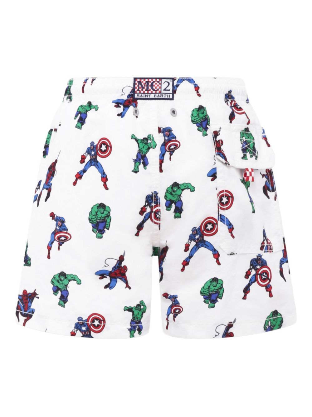 Costume bianco/supereroi per bambino JEA0001 01108H MC2 Saint Barth Kids 