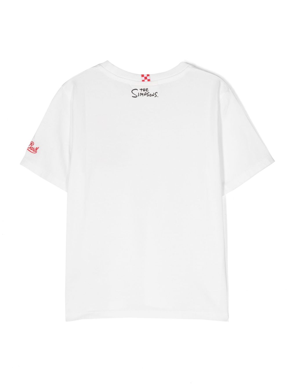 T-shirt bianco per bambino TSH0001 00602F MC2 Saint Barth Kids 