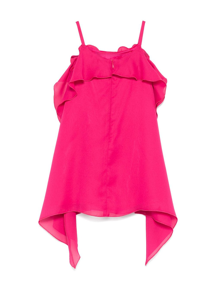 Abito rosa scuro per bambina BFAB0200GA016 3362 Miss Blumarine 