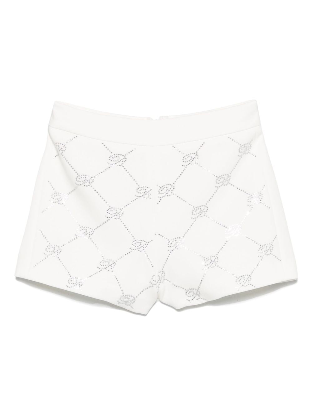 Bermuda bianca per bambina BFBE0020GA017 0004 Miss Blumarine 