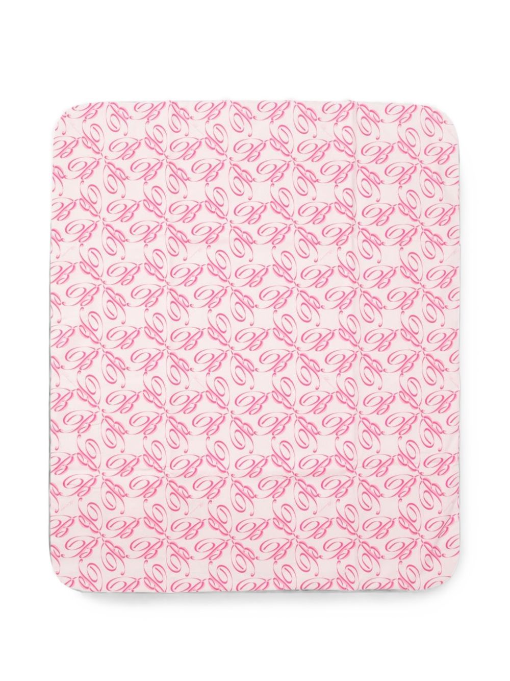 Coperta rosa/bianca per neonata BNCO0030CAB02 C316 Miss Blumarine 