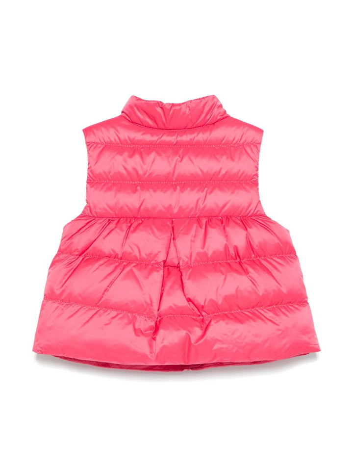 Gilet HIVA VEST rosa per neonata 9511A00016597YF 542 Moncler Kids 