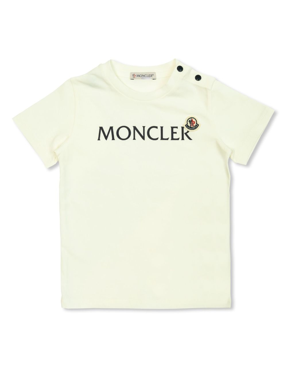 T-shirt bianco per neonato 9518C000078790N 034 Moncler Kids 