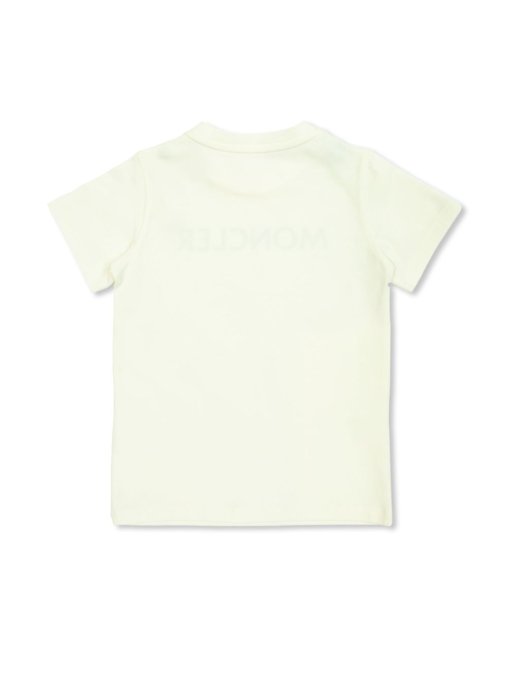 T-shirt bianco per neonato 9518C000078790N 034 Moncler Kids 