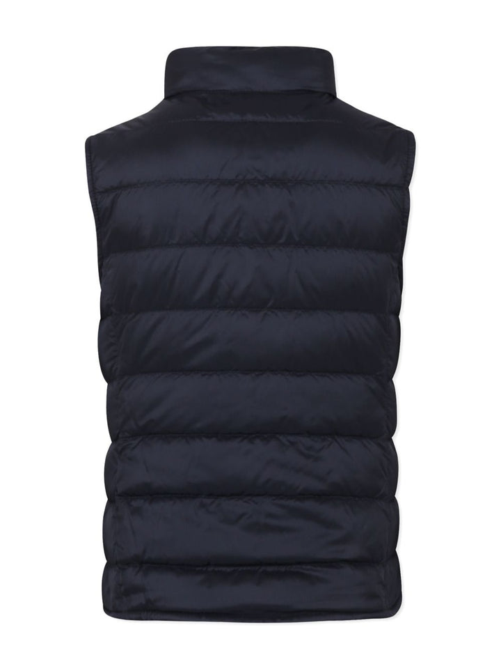 Gilet Liane Vest blu navy per bambino 9541A00026597YF 778 Moncler Kids 