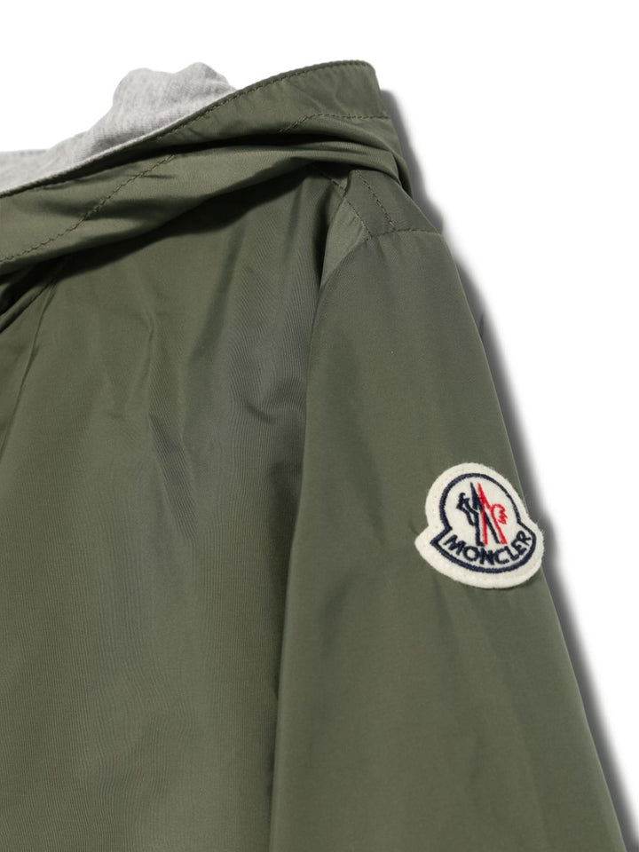 Giubbotto New Urville verde olvia per bambino 9541A0005753A5E 891 Moncler Kids 
