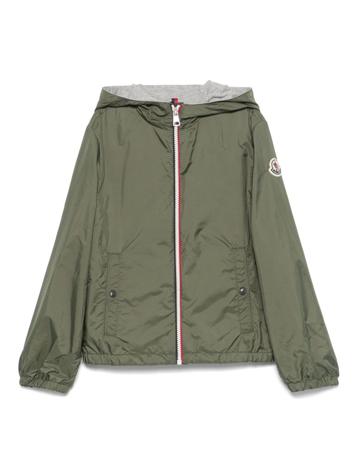 Giubbotto New Urville verde olvia per bambino 9541A0005753A5E 891 Moncler Kids 