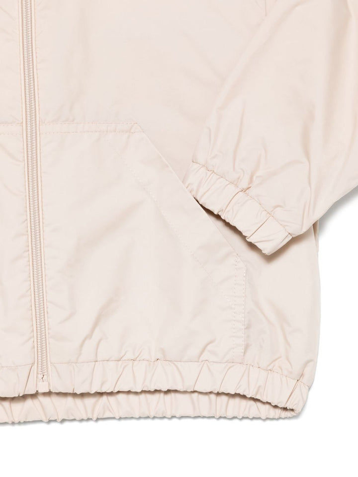 Giubbotto Saria Jacket beige cipria per bambina 9541A0008053A5E 21G Moncler Kids 