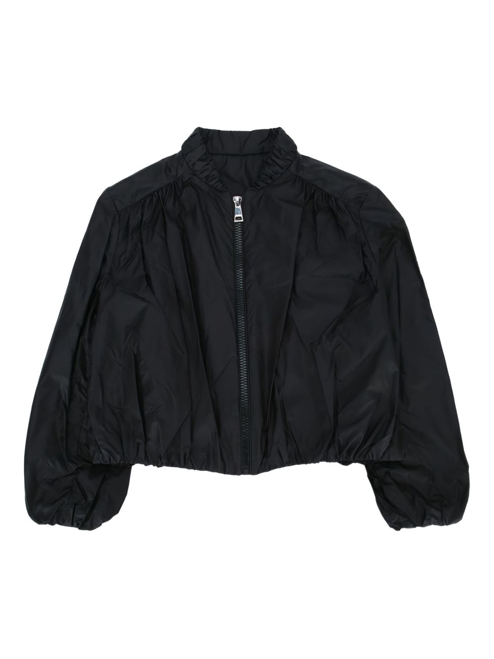 Giubbotto nero per bambina 9541A00102597YF 999 Moncler Kids 