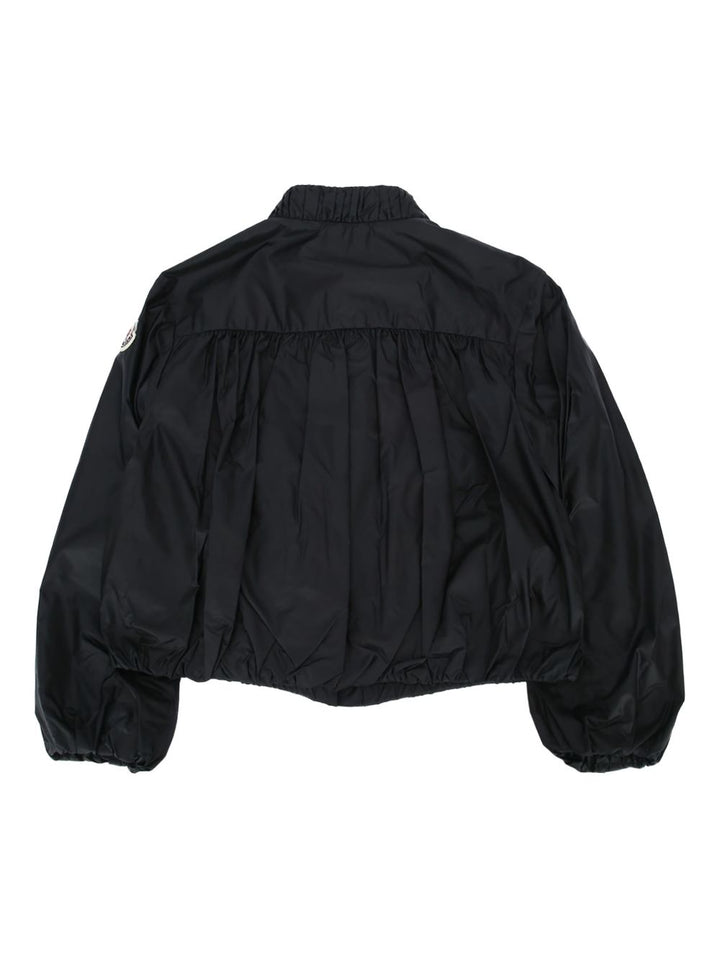 Giubbotto nero per bambina 9541A00102597YF 999 Moncler Kids 