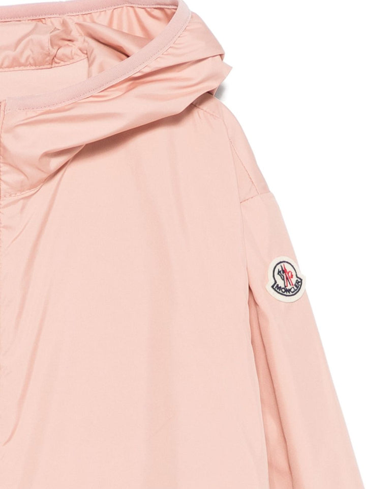 Giubbotto rosa chiaro per bambina 9541A0012354AQE 51V Moncler Kids 