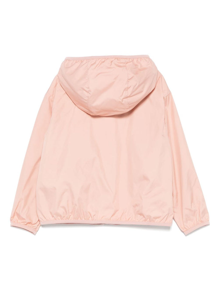 Giubbotto rosa chiaro per bambina 9541A0012354AQE 51V Moncler Kids 