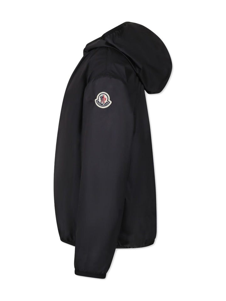 Giubbotto nero per bambino 9541A0012354AQE 999 Moncler Kids 