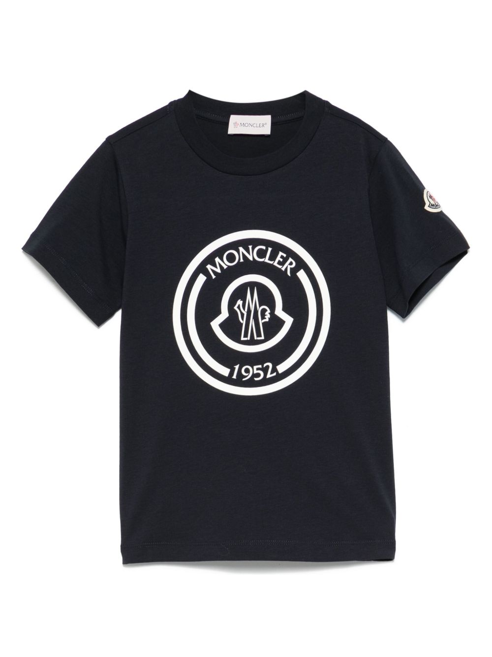 T-shirt blu navy per bambino 9548C0000789AFV 778 Moncler Kids 
