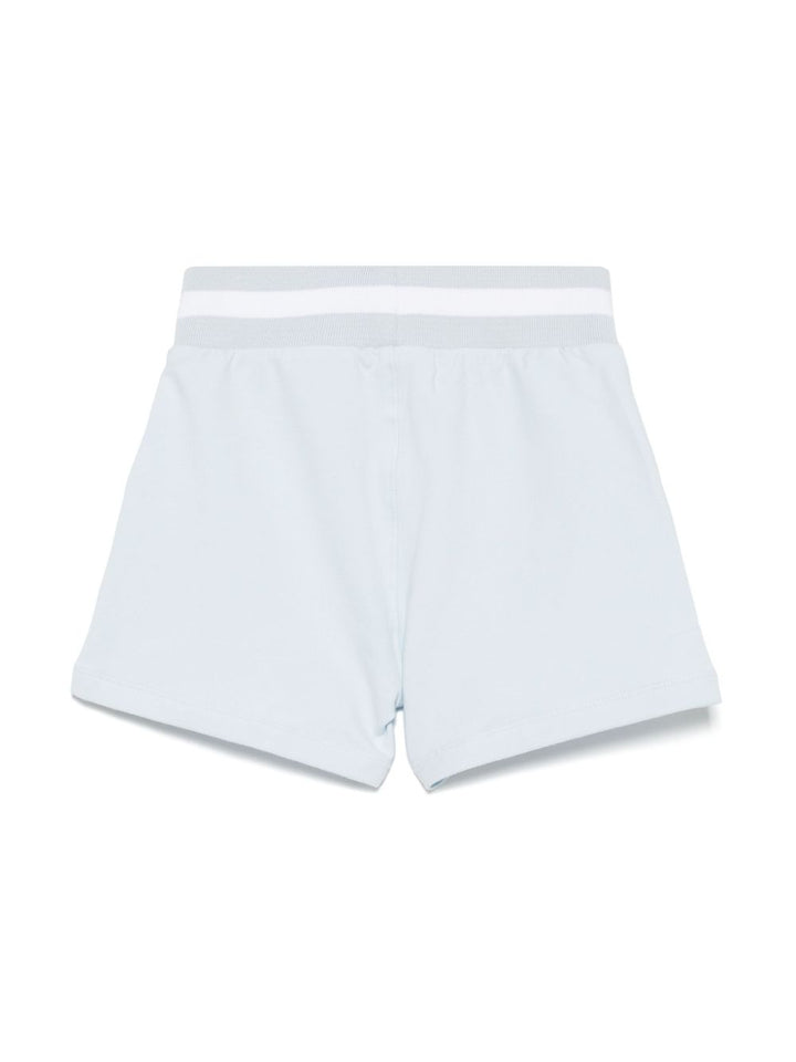Bermuda azzurra per bambina 19E4165003 0052 Monnalisa Kids 