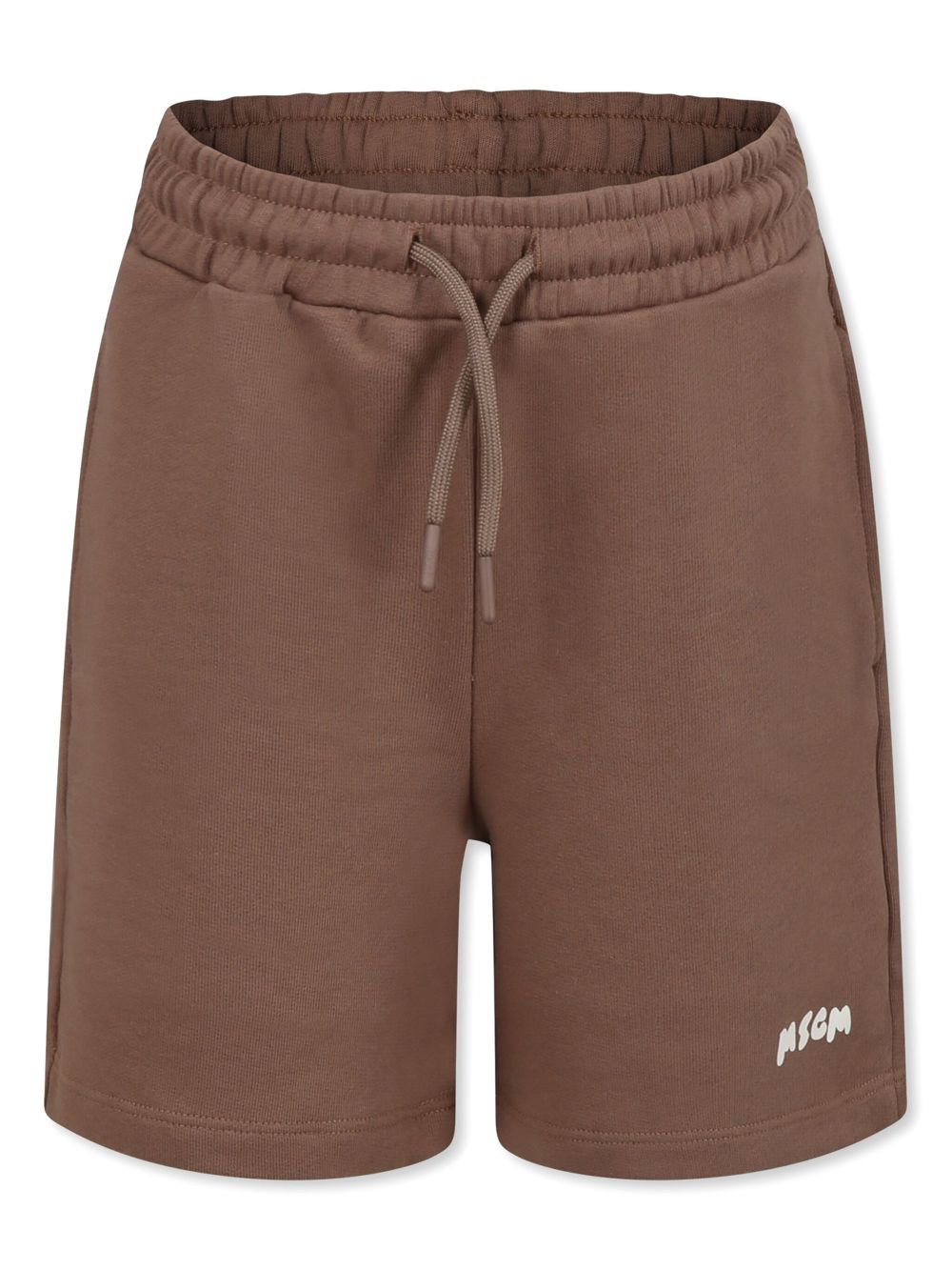 Bermuda marrone chiaro per bambino S5MSJBBE011 MS008 Msgm Kids 