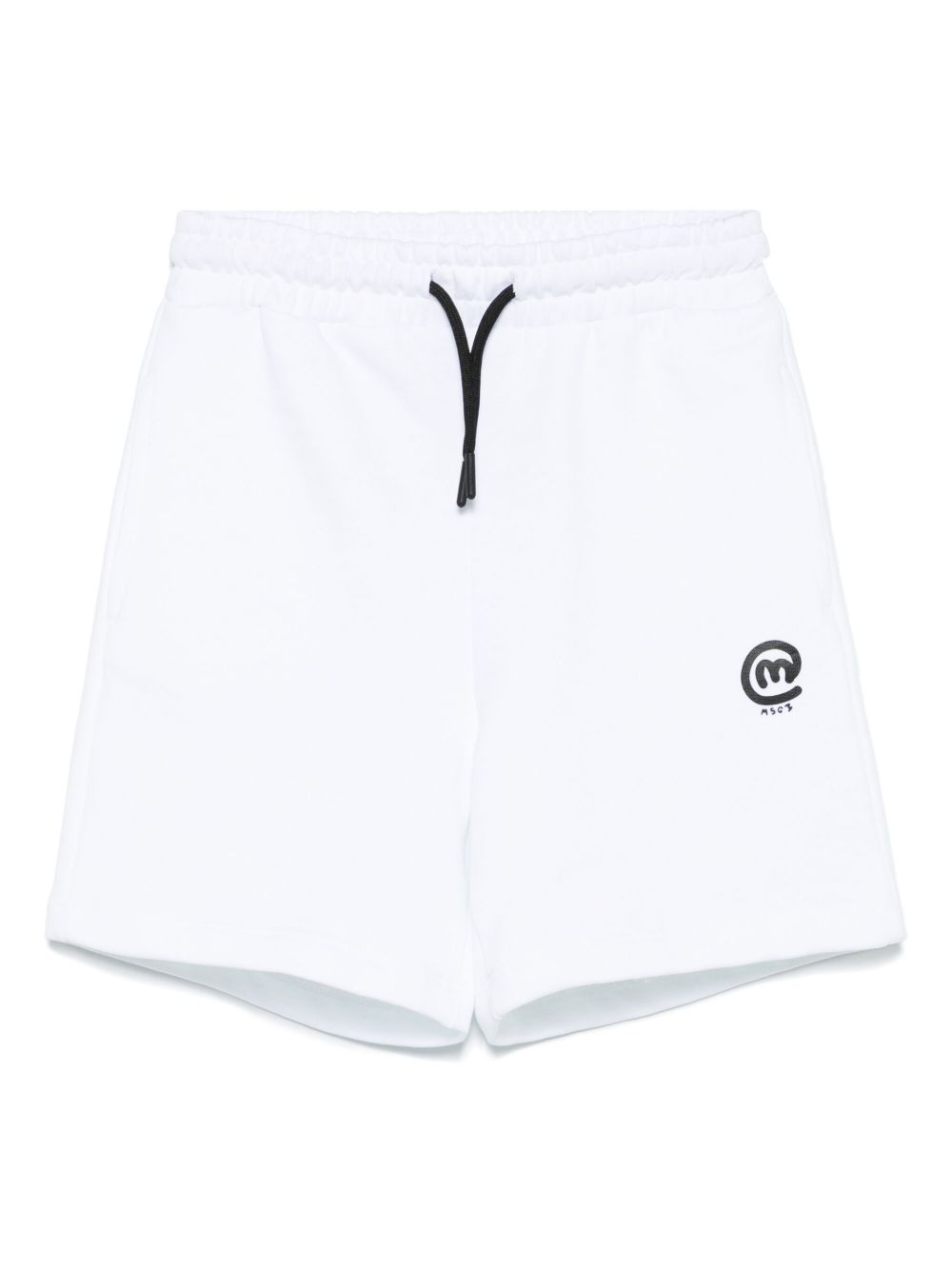 Bermuda bianca per bambino S5MSJBBE281 001 Msgm Kids 