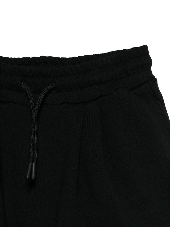 Bermuda nera per bambina S5MSJGSH094 110/75 Msgm Kids 