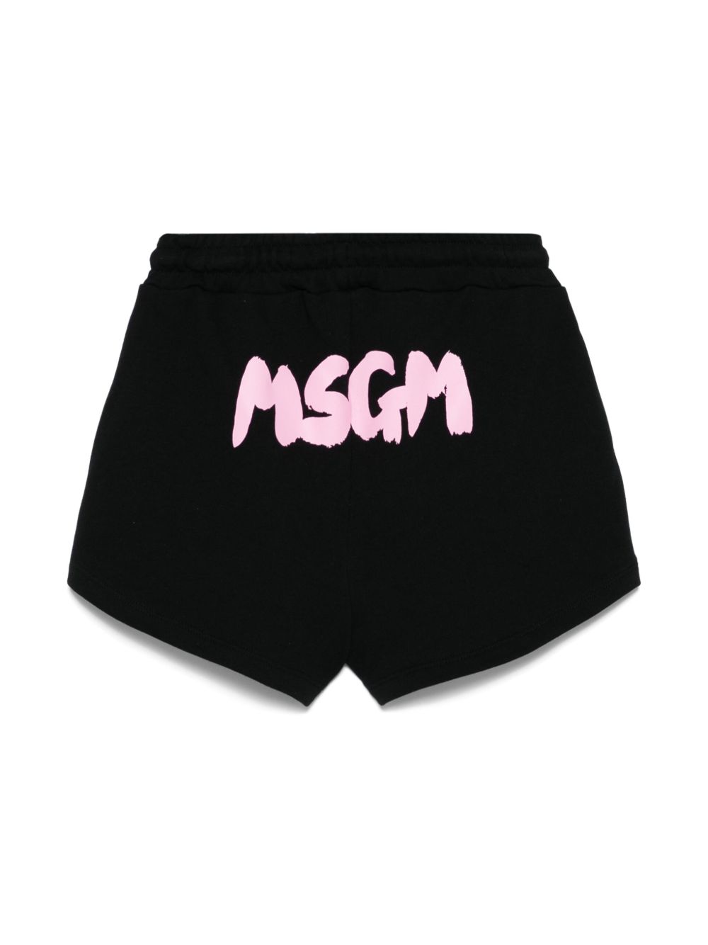Bermuda nera per bambina S5MSJGSH094 110/75 Msgm Kids 
