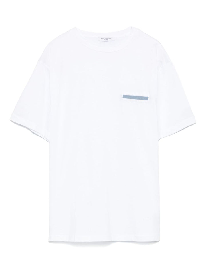 T-shirt bianco per bambino PP3887 B-POL Paolo Pecora Kids 