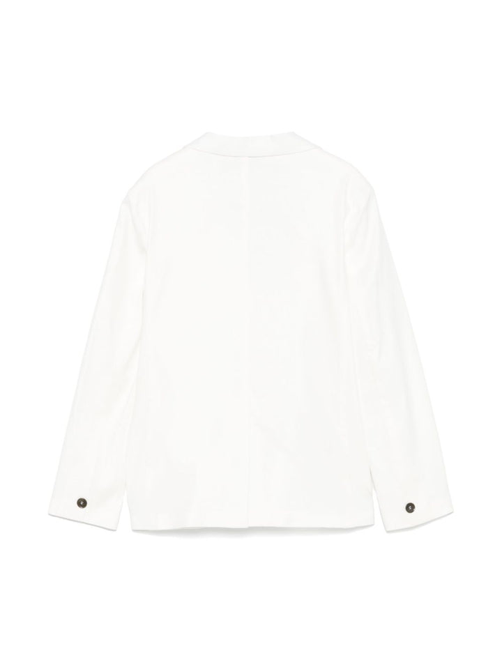Blazer bianca per bambino PP3914 GE Paolo Pecora Kids 