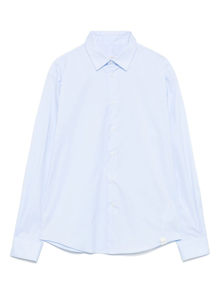 Camicia blu pastello per bambino PP3973 AZZ Paolo Pecora Kids 