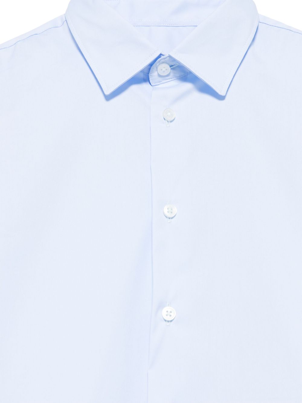 Camicia blu pastello per bambino PP3973 AZZ Paolo Pecora Kids 