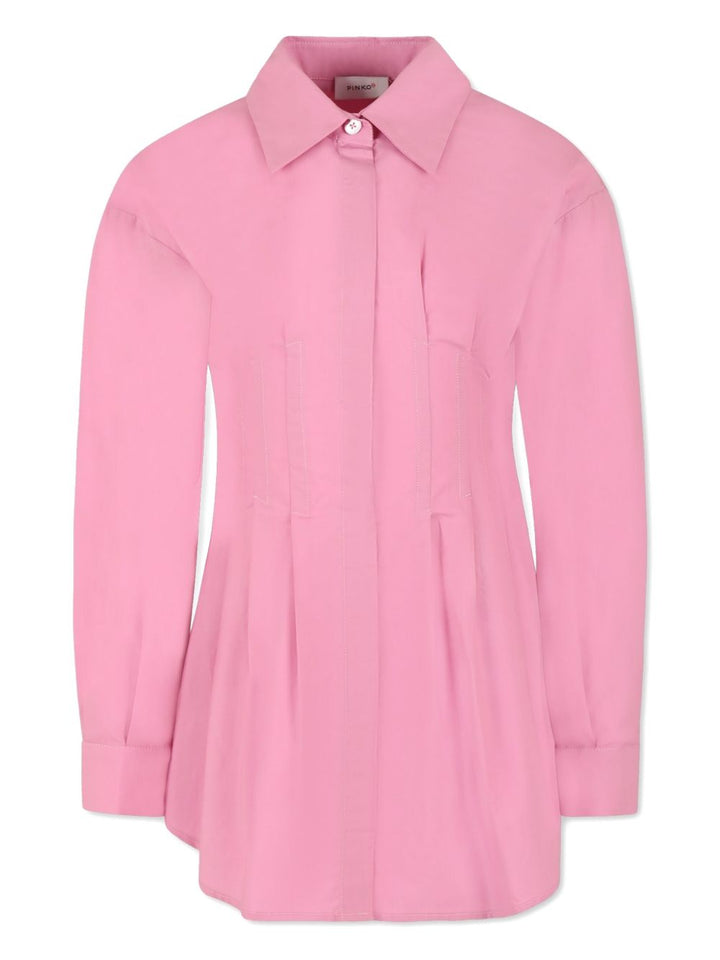 Abito rosa per bambina KFAB0090CA101 C038 Pinko Kids 