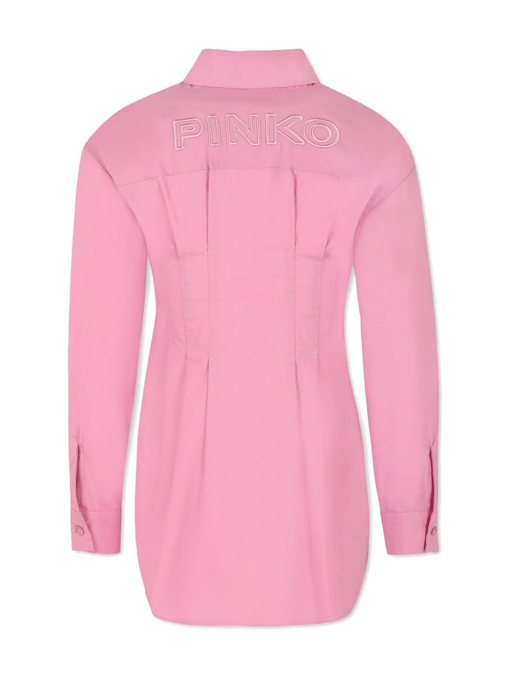 Abito rosa per bambina KFAB0090CA101 C038 Pinko Kids 