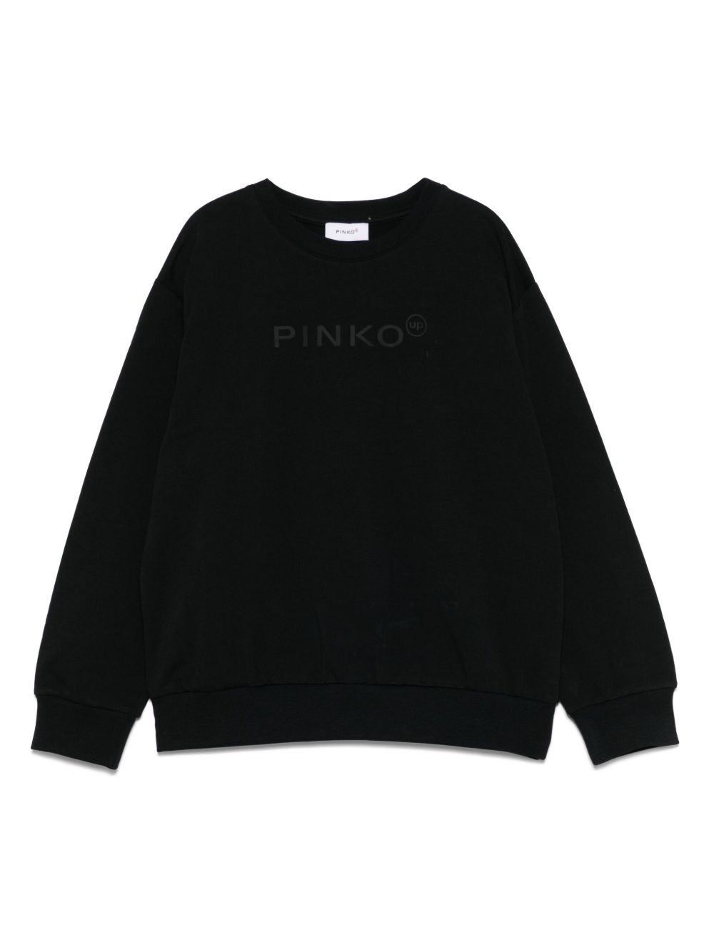 Felpa nera per bambina KFFE008CFE011 N000 Pinko Kids 