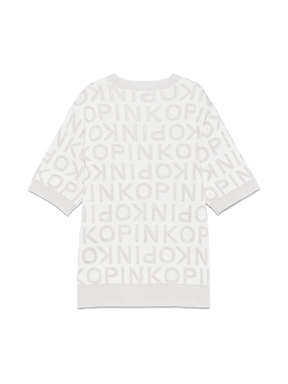 Maglia grigio chiaro per bambina KFMA006CTV073 B007 Pinko Kids 