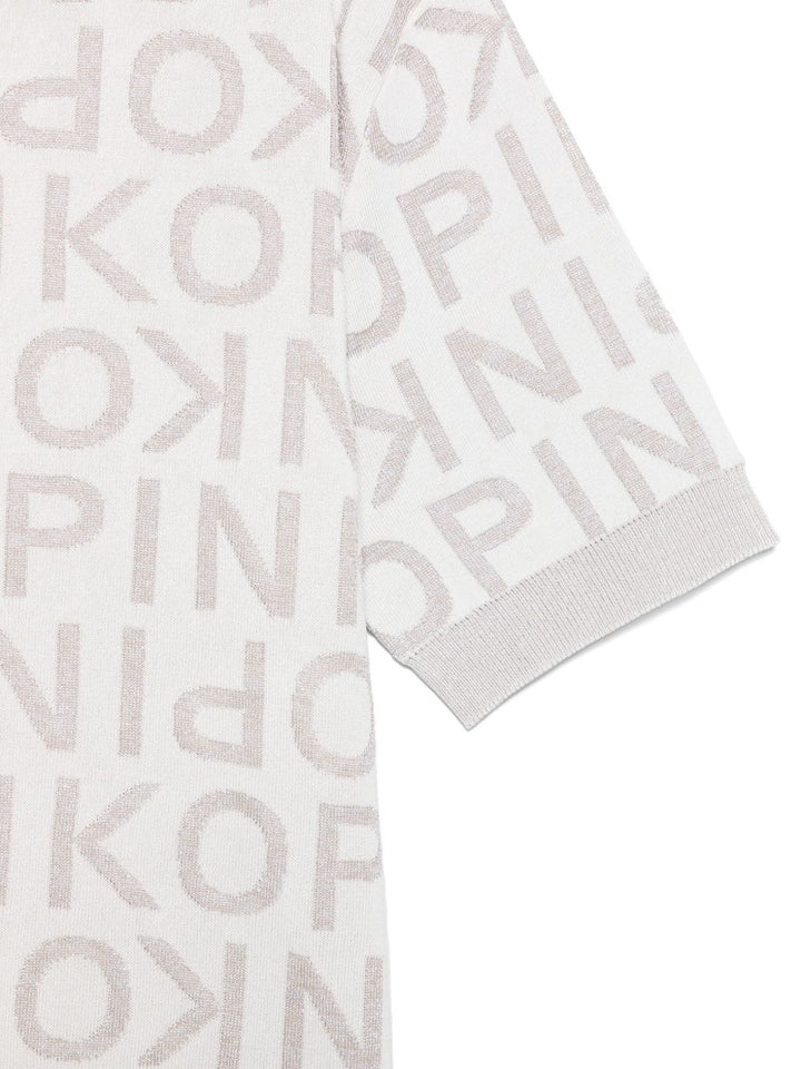 Maglia grigio chiaro per bambina KFMA006CTV073 B007 Pinko Kids 