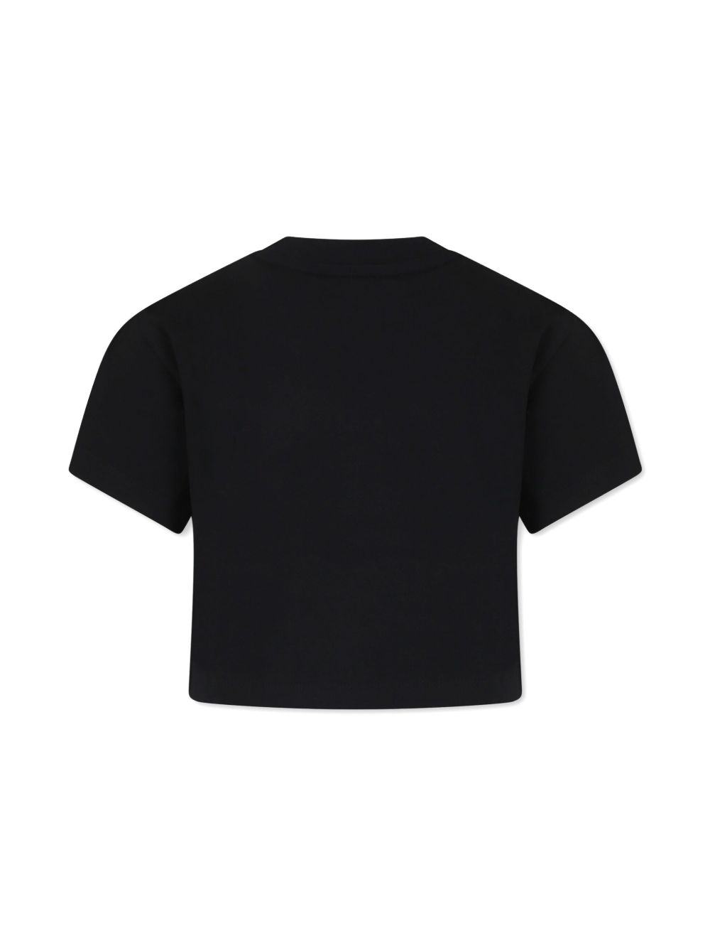 T-shirt nera per bambina KFTS001CJE010 N000 Pinko Kids 