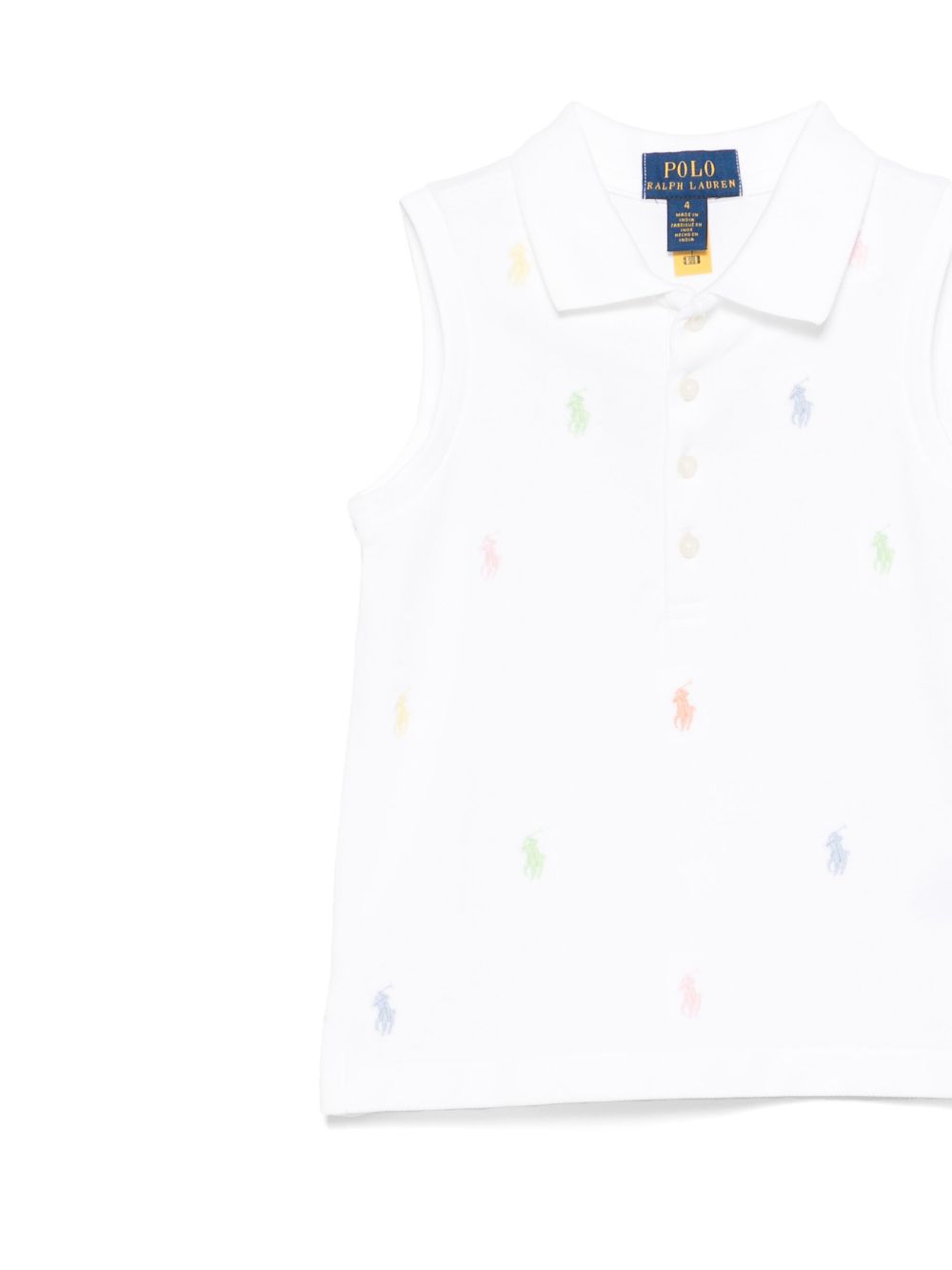 Polo bianco per bambina 312965143 001 Ralph Lauren Kids 