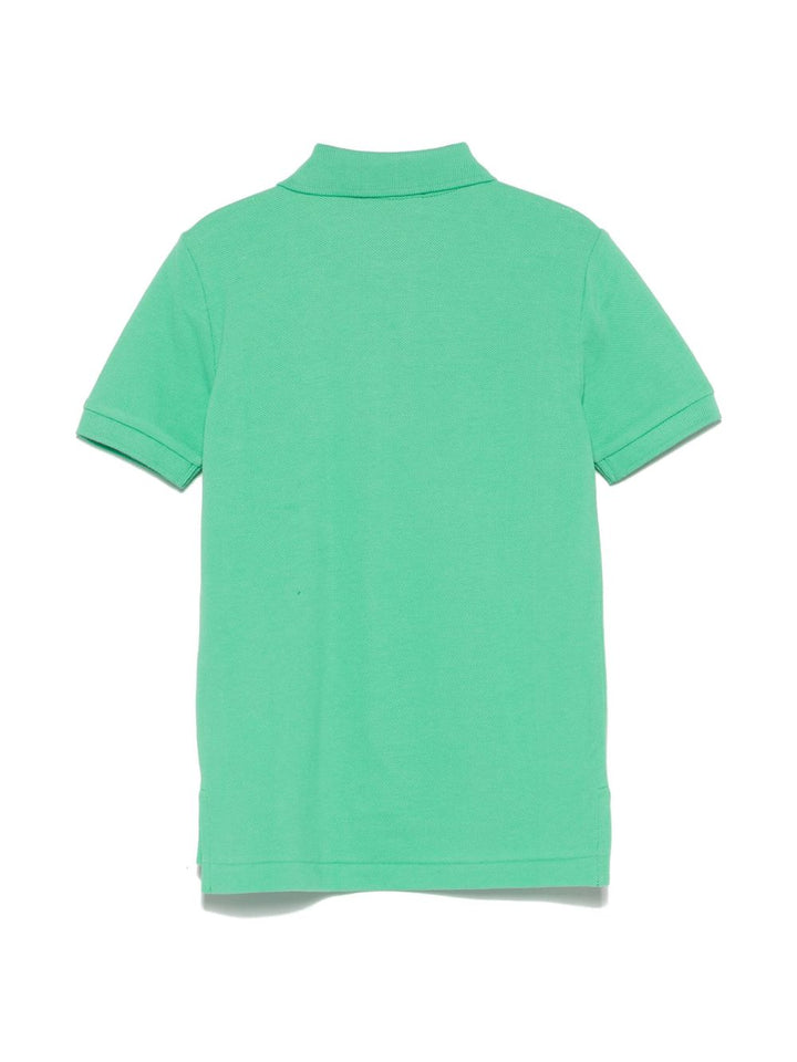 Polo verde brillante per bambino 322703632 192 Ralph Lauren Kids 