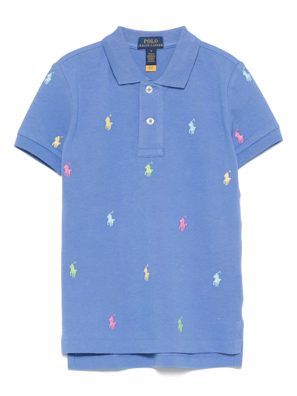 Polo blu per bambino 322882605 008 Ralph Lauren Kids 