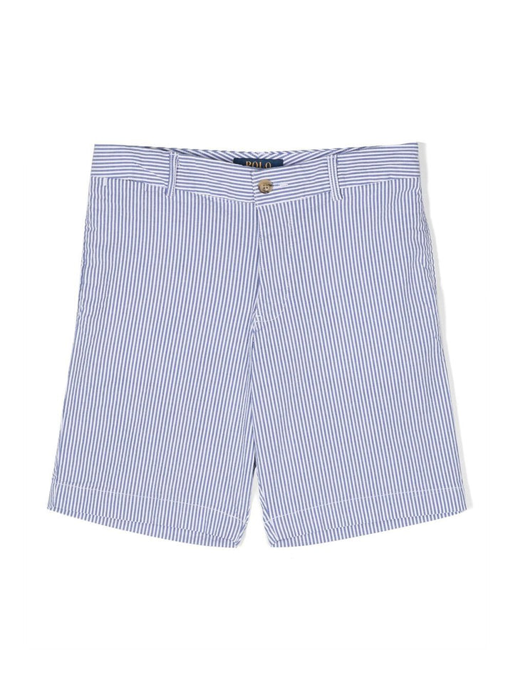 Bermuda blu/bianco per bambino 322901548 001 Ralph Lauren Kids 