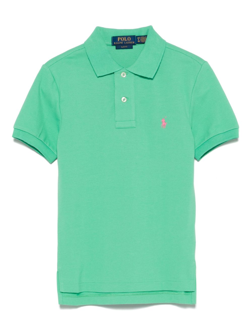 Polo verde brillante per bambino 323708857 191 Ralph Lauren Kids 