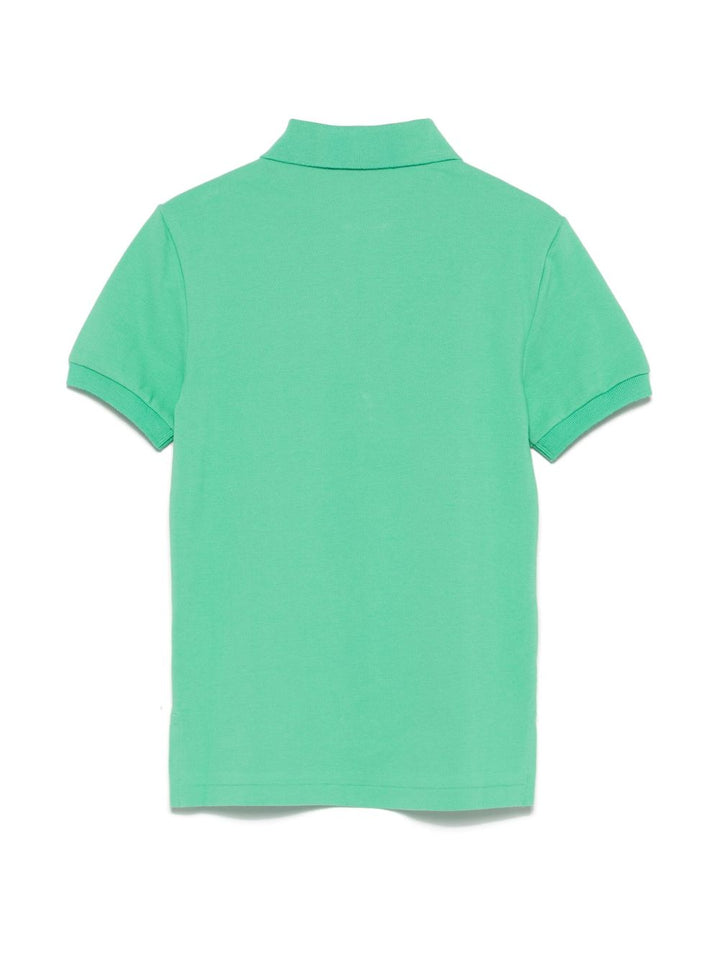Polo verde brillante per bambino 323708857 191 Ralph Lauren Kids 